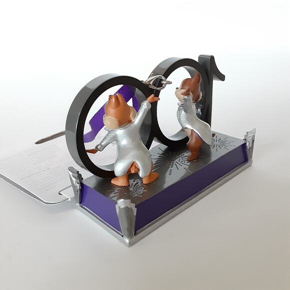 Disney Parks 100 Years of Wonder Chip and Dale Christmas Ornament Walt Disney - Picture 3 of 7
